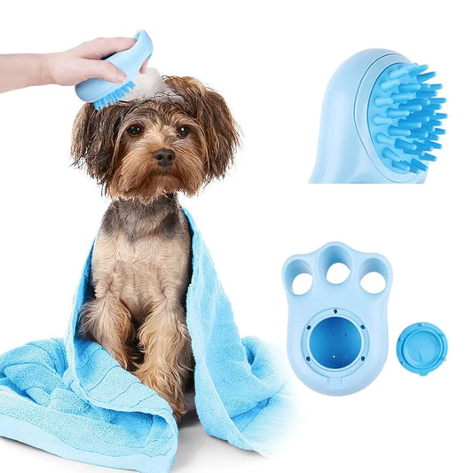 CEPILLO DE BAÑO PARA PERROS Y GATOS
