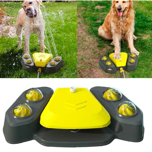 Fuente de agua para perros al aire libre