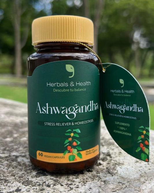 ASHWAGANDHA X60 CAP. HERBALS & HEATH